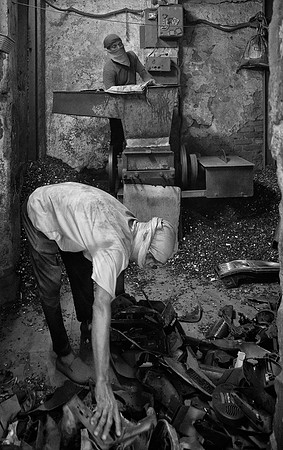 Dharavi slum, Mumbai, India