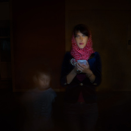 Woman with child, BiH