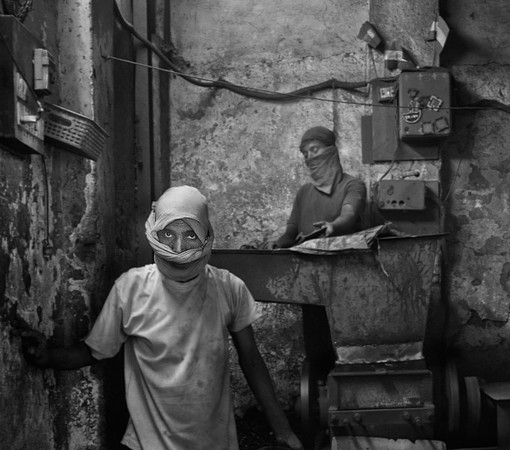 Dharavi slum, Mumbai, India